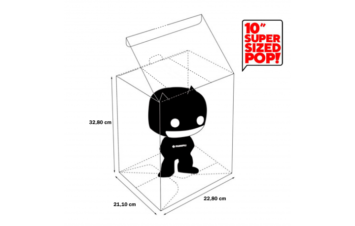 Protector Funko Jumbo 10 pulgadas (1 unidad)